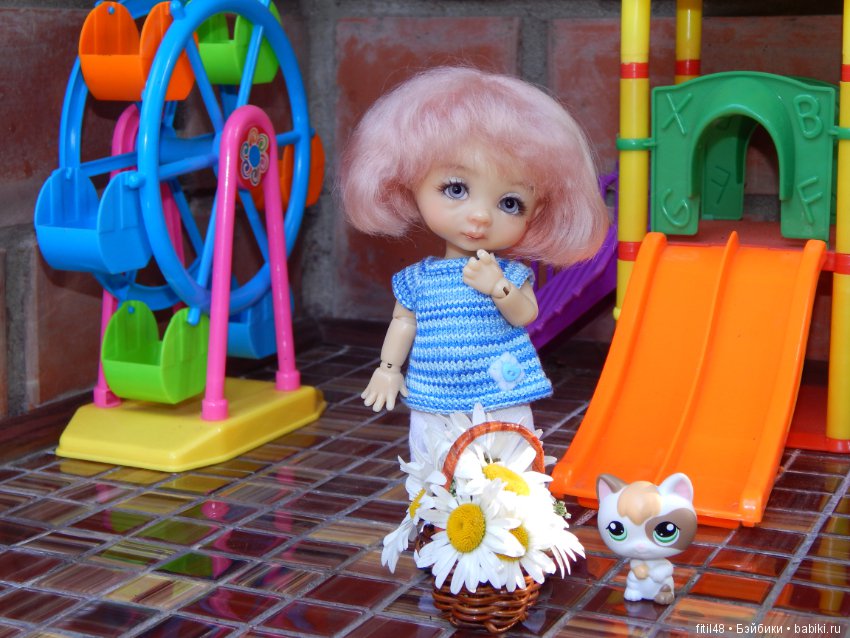 Ромашки — Куклы Nikki Britt (Никки Бритт): авторские BJD (БЖД) (фото 7)