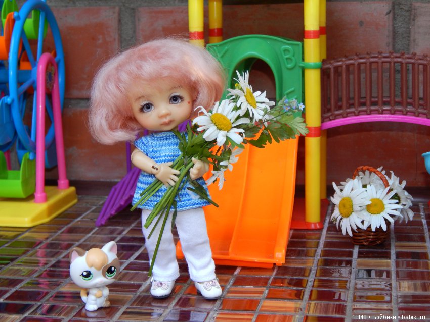 Ромашки — Куклы Nikki Britt (Никки Бритт): авторские BJD (БЖД)