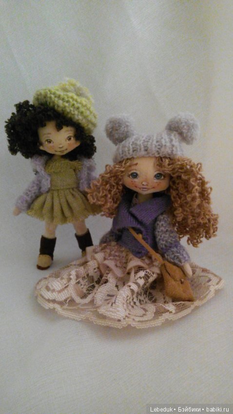 Текстильные интерьерные куколки от Людмилы Лебедюк (фото 4)
