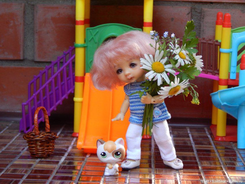 Ромашки — Куклы Nikki Britt (Никки Бритт): авторские BJD (БЖД) (фото 5)