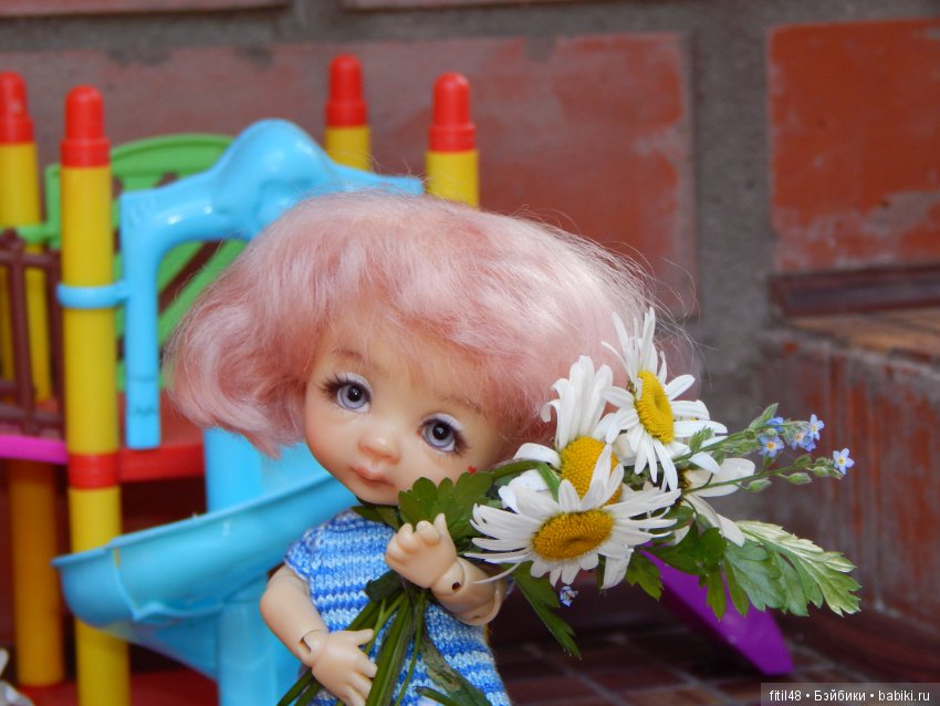 Ромашки — Куклы Nikki Britt (Никки Бритт): авторские BJD (БЖД)