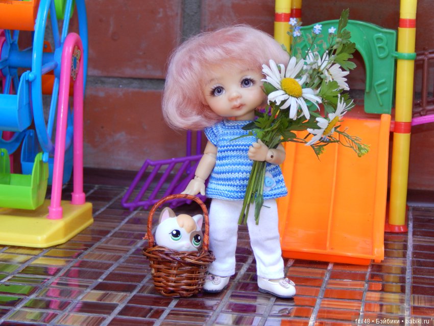 Ромашки — Куклы Nikki Britt (Никки Бритт): авторские BJD (БЖД) (фото 4)