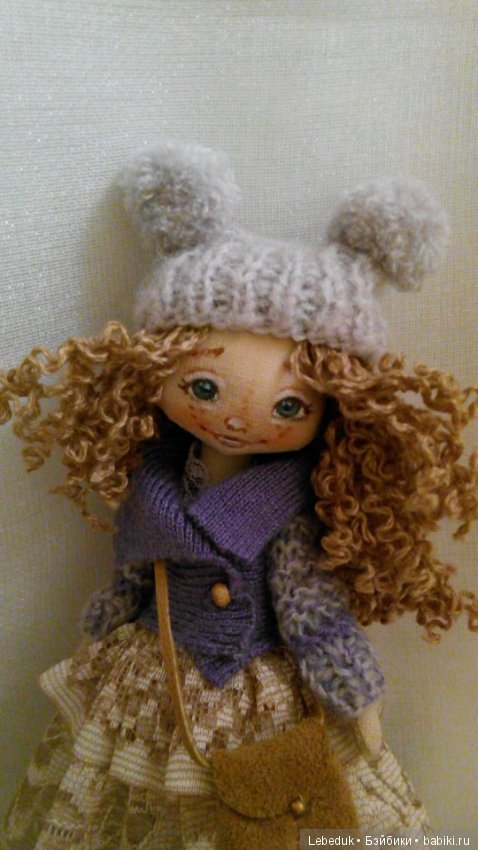 Текстильные интерьерные куколки от Людмилы Лебедюк (фото 5)