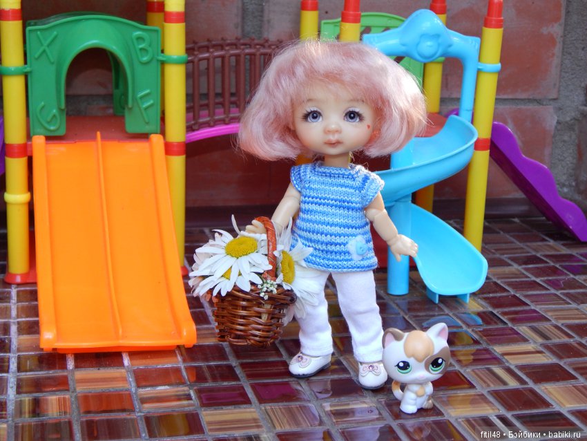 Ромашки — Куклы Nikki Britt (Никки Бритт): авторские BJD (БЖД) (фото 8)