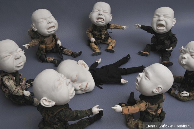 Скульптор Johnson Tsang — Авторская скульптура и статуэтки: гипс (фото 3)