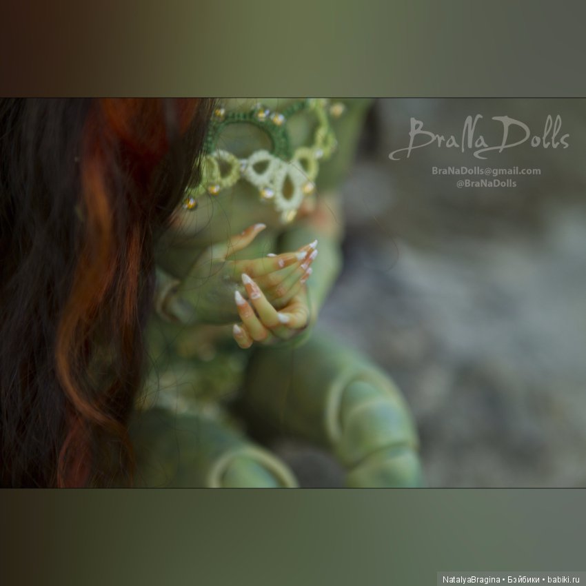 Принцесса ящер — Авторские шарнирные куклы своими руками: лепка (фото 5)