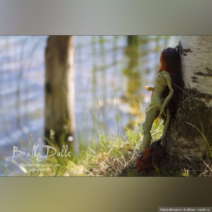 Принцесса ящер — Авторские шарнирные куклы своими руками: лепка