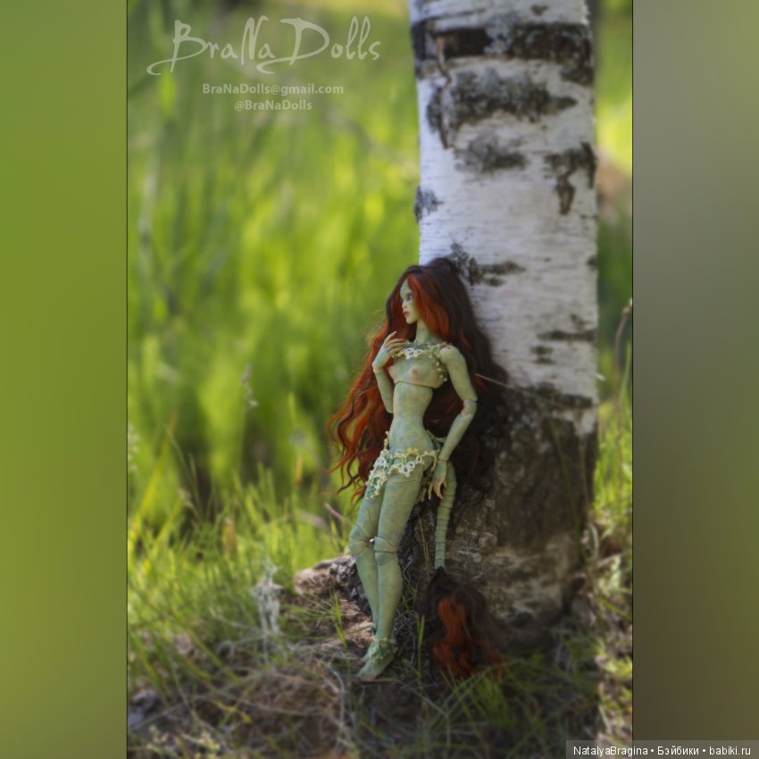Принцесса ящер — Авторские шарнирные куклы своими руками: лепка (фото 4)