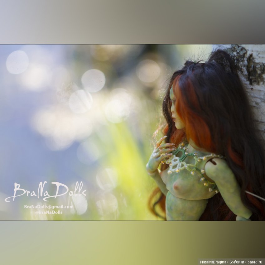 Принцесса ящер — Авторские шарнирные куклы своими руками: лепка