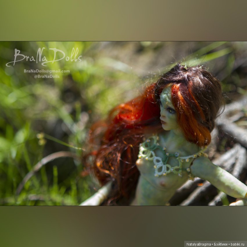 Принцесса ящер — Авторские шарнирные куклы своими руками: лепка