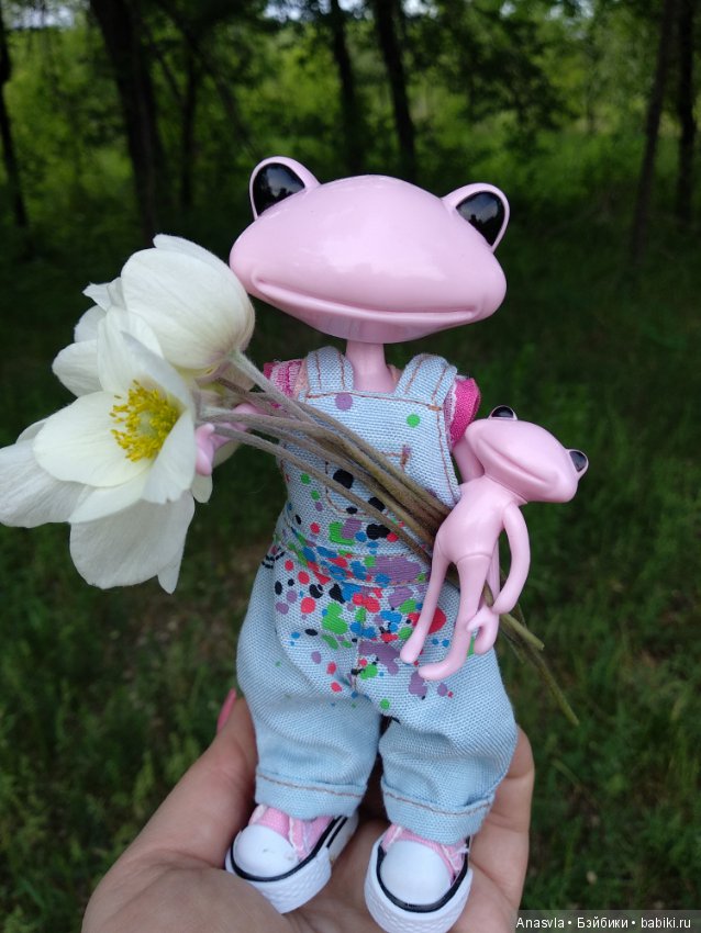Таша+Таша или мои лягушки путешественницы