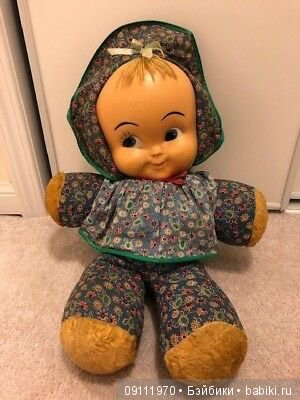 Большая старинная лялька Кьюпи. Подскажите, где родилась наша малышка (фото 2)