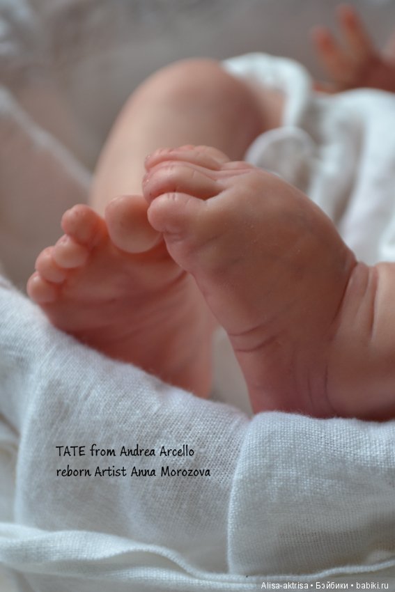 Тате - девочка моей мечты.Кукла-реборн Анны Морозовой