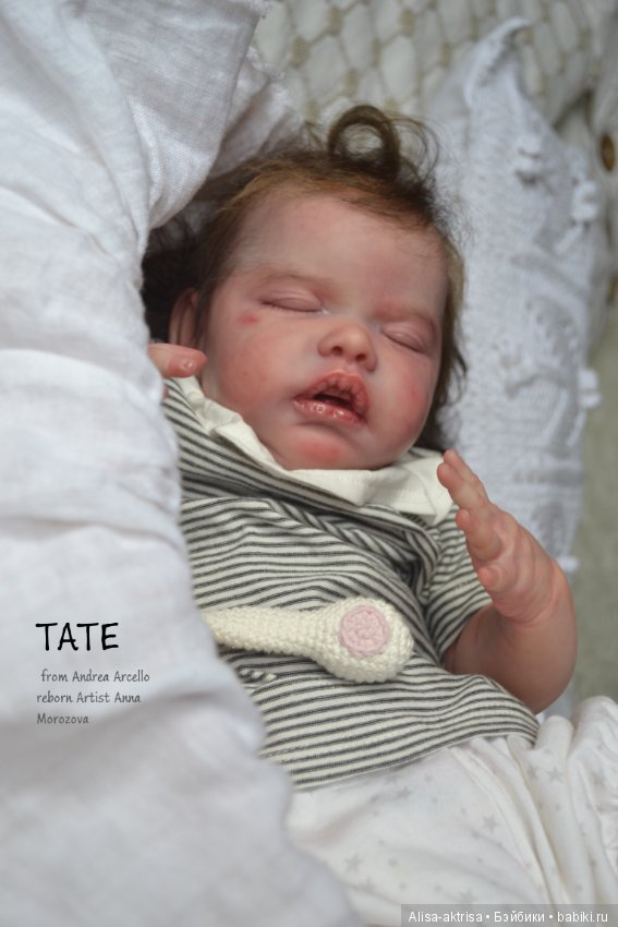 Тате - девочка моей мечты.Кукла-реборн Анны Морозовой