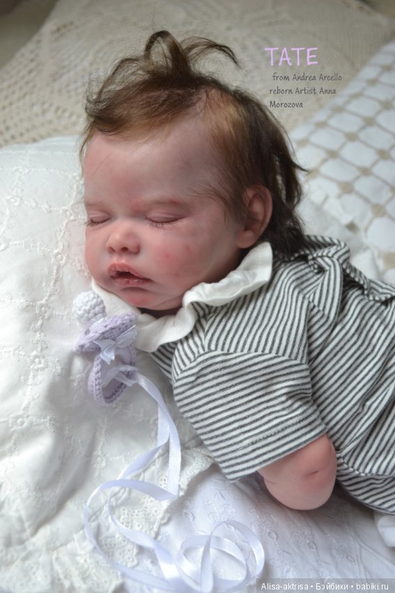 Тате - девочка моей мечты.Кукла-реборн Анны Морозовой