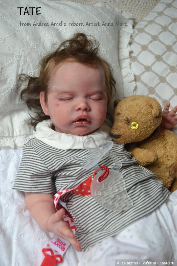Тате - девочка моей мечты.Кукла-реборн Анны Морозовой