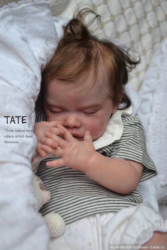 Тате - девочка моей мечты.Кукла-реборн Анны Морозовой