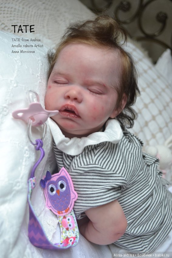Тате - девочка моей мечты.Кукла-реборн Анны Морозовой