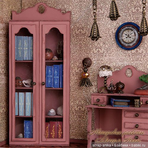 Румбокс Кабинет — Румбоксы и кукольные интерьеры: фото (фото 2)
