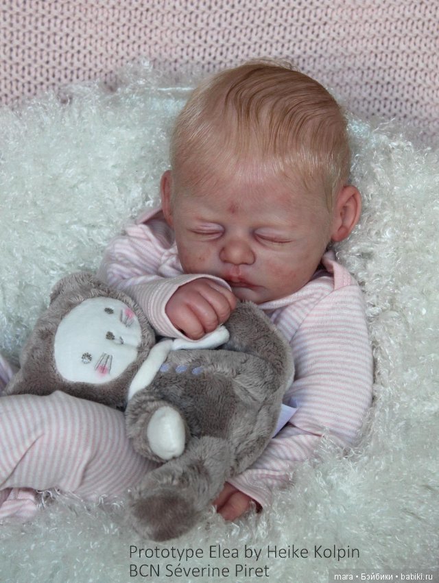Elea скульптор Heike Kolpin, автор куклы Severine Piret (фото 2)