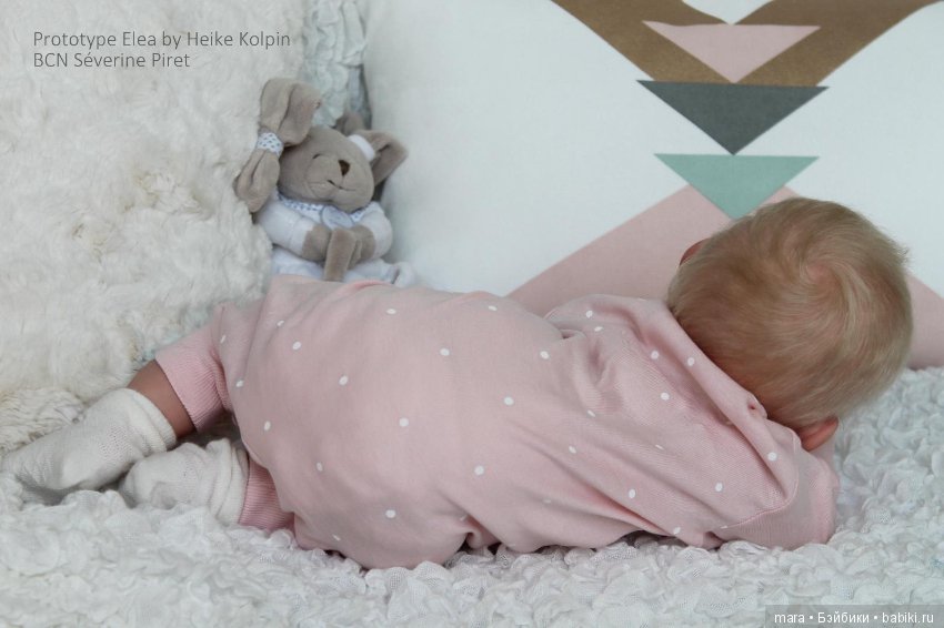 Elea скульптор Heike Kolpin, автор куклы Severine Piret (фото 5)