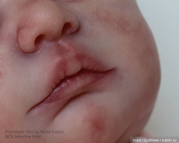 Elea скульптор Heike Kolpin, автор куклы Severine Piret (фото 6)