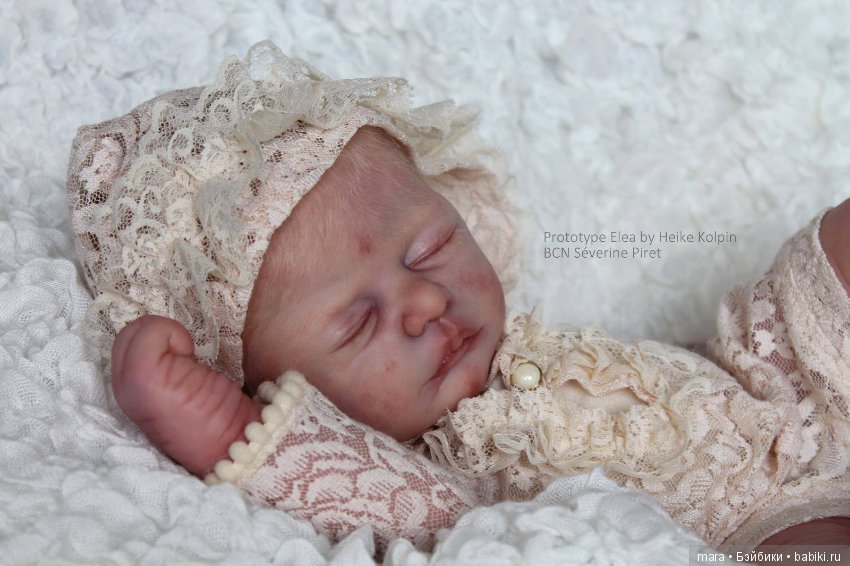 Elea скульптор Heike Kolpin, автор куклы Severine Piret (фото 10)