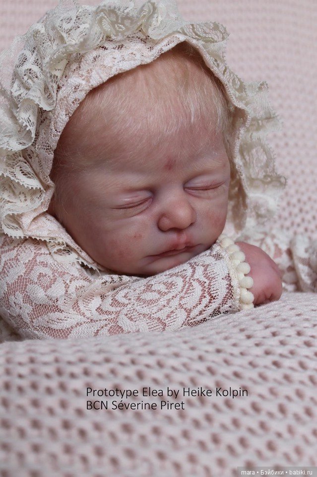 Elea скульптор Heike Kolpin, автор куклы Severine Piret (фото 8)