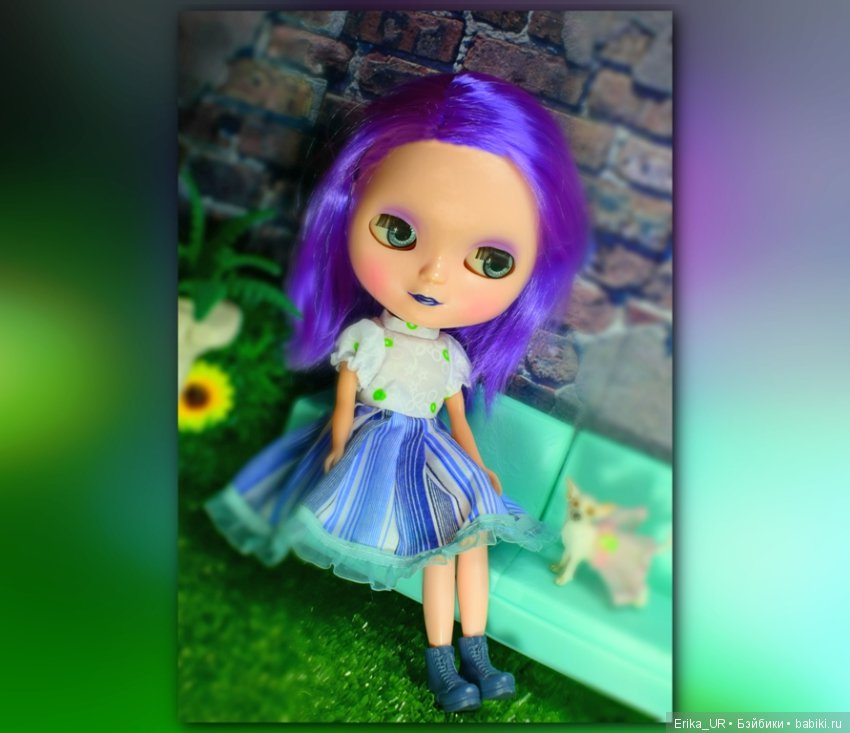 В доме моем много имен, Знаменитых и простых (С) /фиолетовые пряди