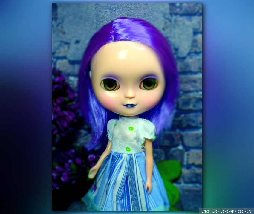 В доме моем много имен, Знаменитых и простых (С) /фиолетовые пряди