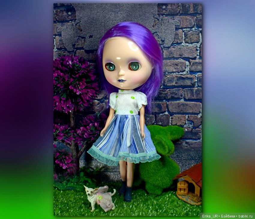 В доме моем много имен, Знаменитых и простых (С) /фиолетовые пряди