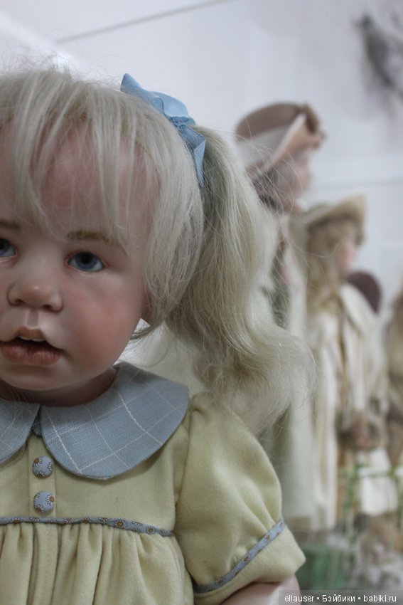 Куклы Гунзель, фарфор в воске. Распродажа музея