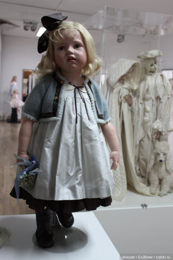 Куклы Гунзель, фарфор в воске. Распродажа музея