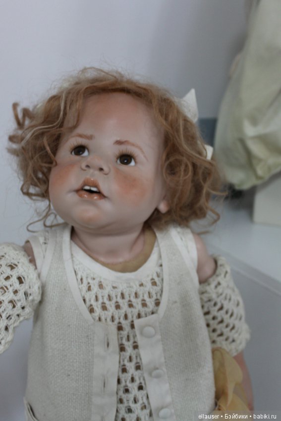 Куклы Гунзель, фарфор в воске. Распродажа музея