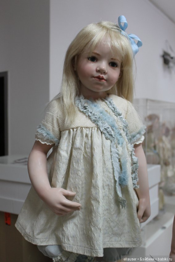 Куклы Гунзель, фарфор в воске. Распродажа музея