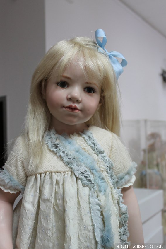 Куклы Гунзель, фарфор в воске. Распродажа музея