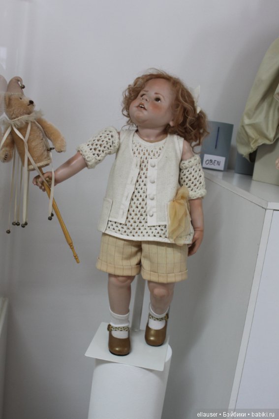 Куклы Гунзель, фарфор в воске. Распродажа музея