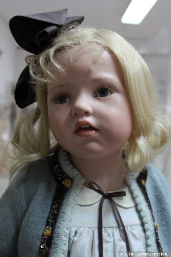 Куклы Гунзель, фарфор в воске. Распродажа музея