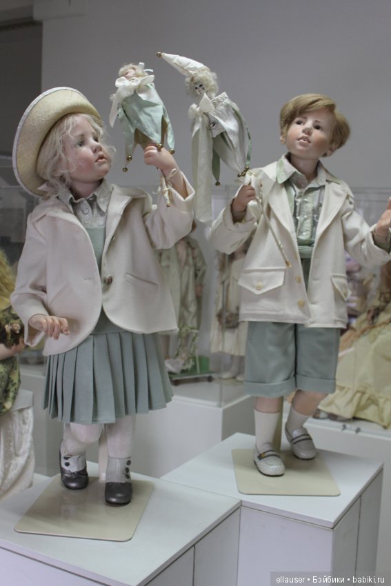 Куклы Гунзель, фарфор в воске. Распродажа музея (фото 7)