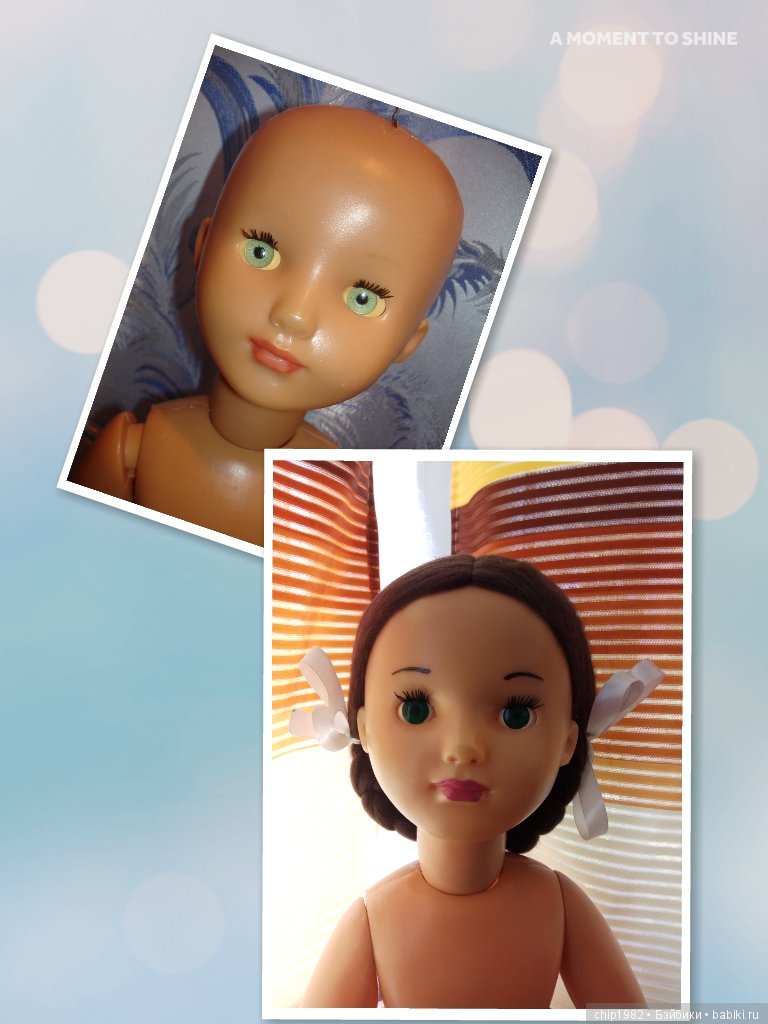 Любимый этап реставрации — Реставрация и преображение кукол: ремонт