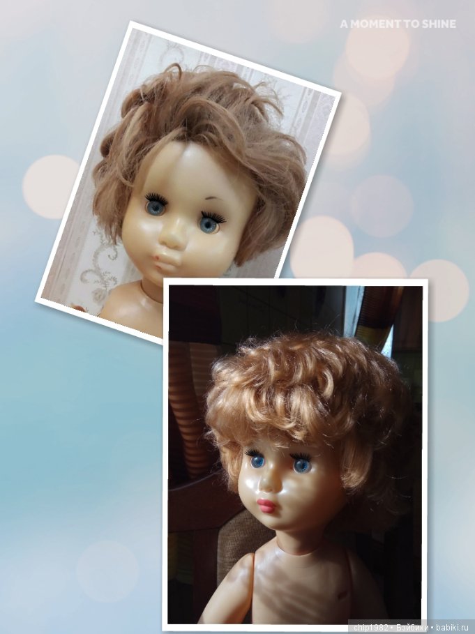 Любимый этап реставрации — Реставрация и преображение кукол: ремонт