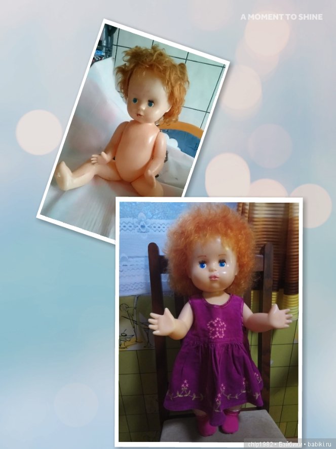 Любимый этап реставрации — Реставрация и преображение кукол: ремонт