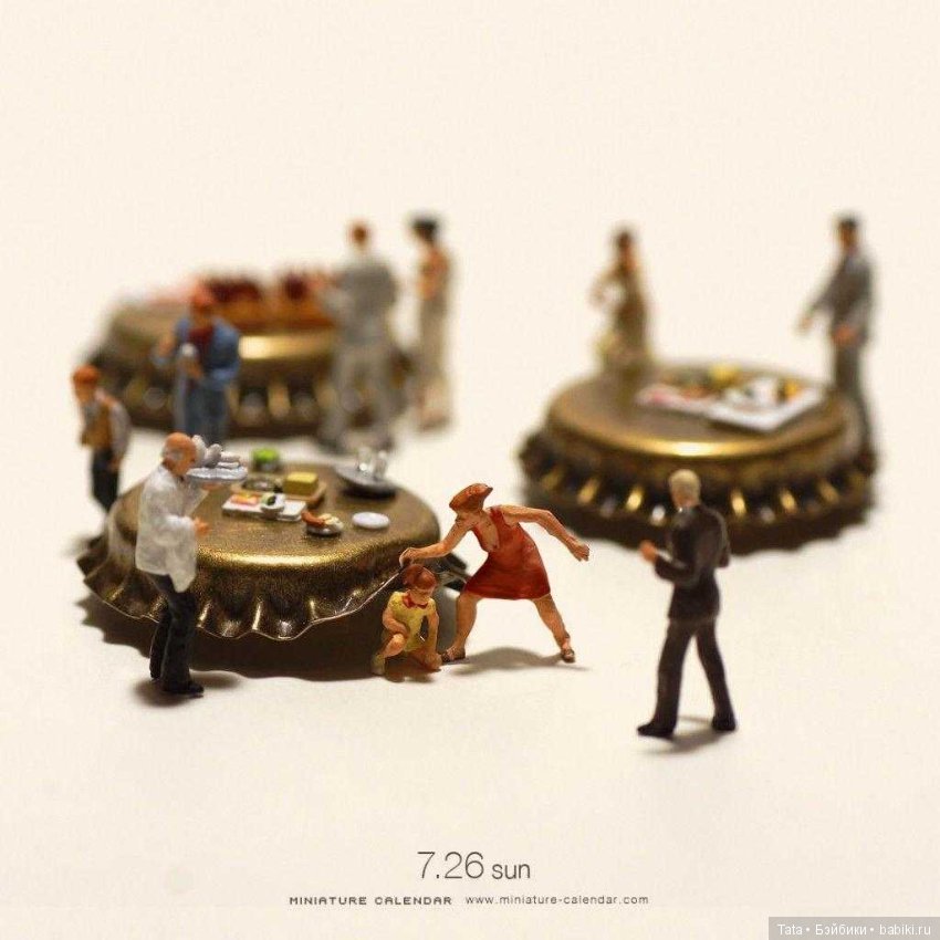 Маленький мир японского художника Татсуйя Танака