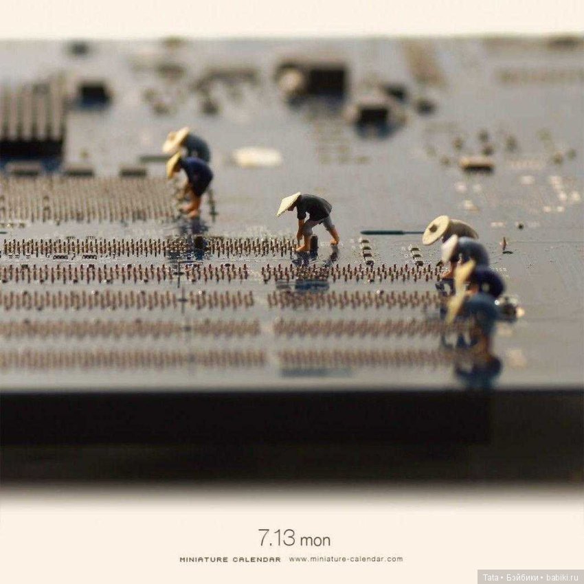 Маленький мир японского художника Татсуйя Танака