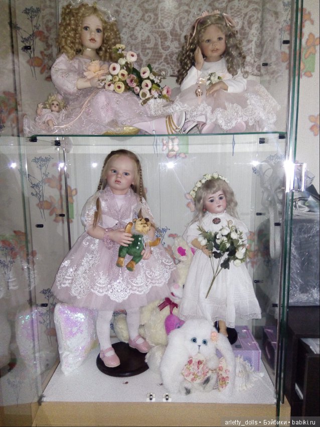 Кукольный цветник — Фарфоровые куклы Donna Rubert (Руберт): The Doll Artworks