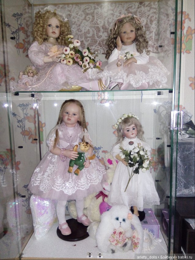 Кукольный цветник — Фарфоровые куклы Donna Rubert (Руберт): The Doll Artworks (фото 5)
