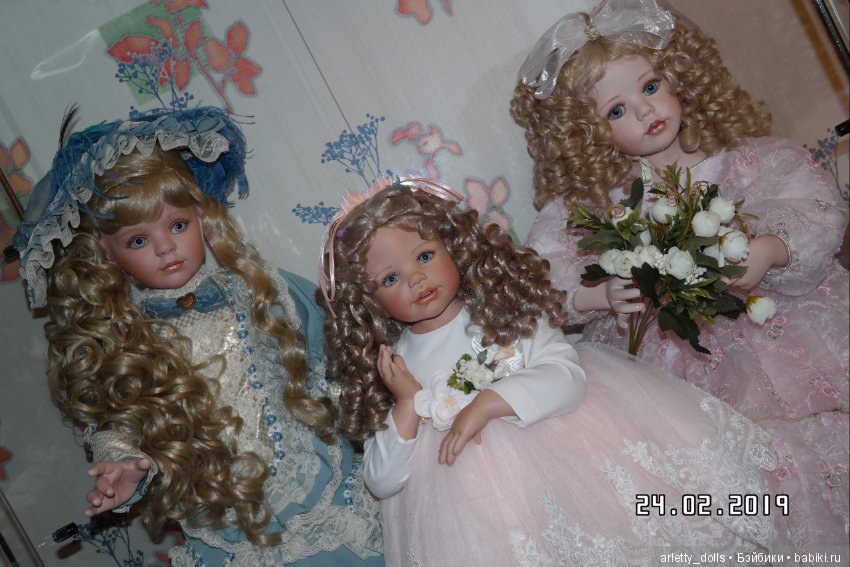 Кукольный цветник — Фарфоровые куклы Donna Rubert (Руберт): The Doll Artworks