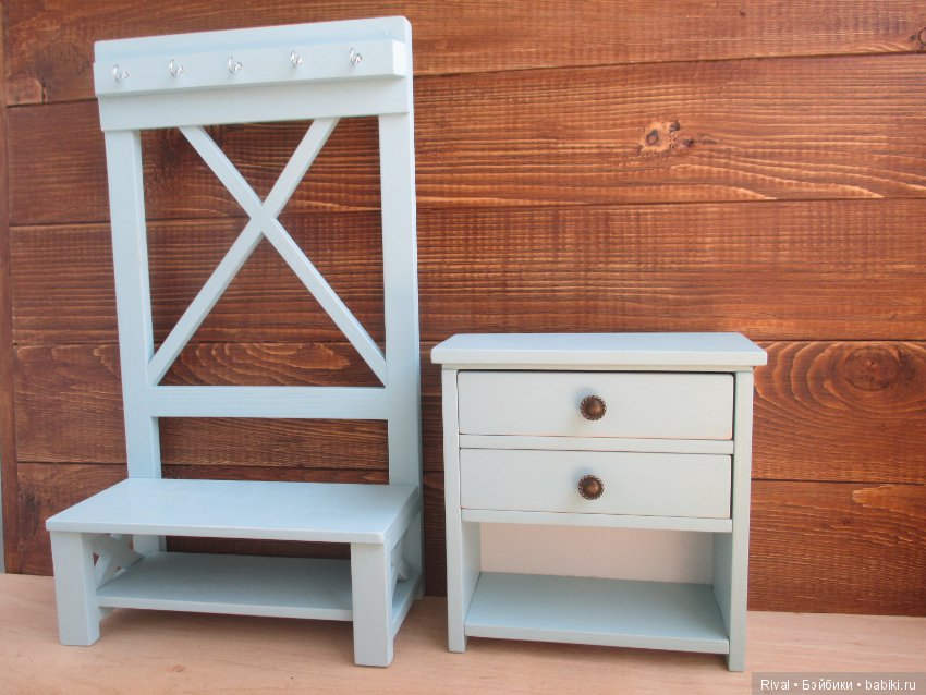 Мебель в прихожую — Мебель для кукол и домиков: фото (фото 3)