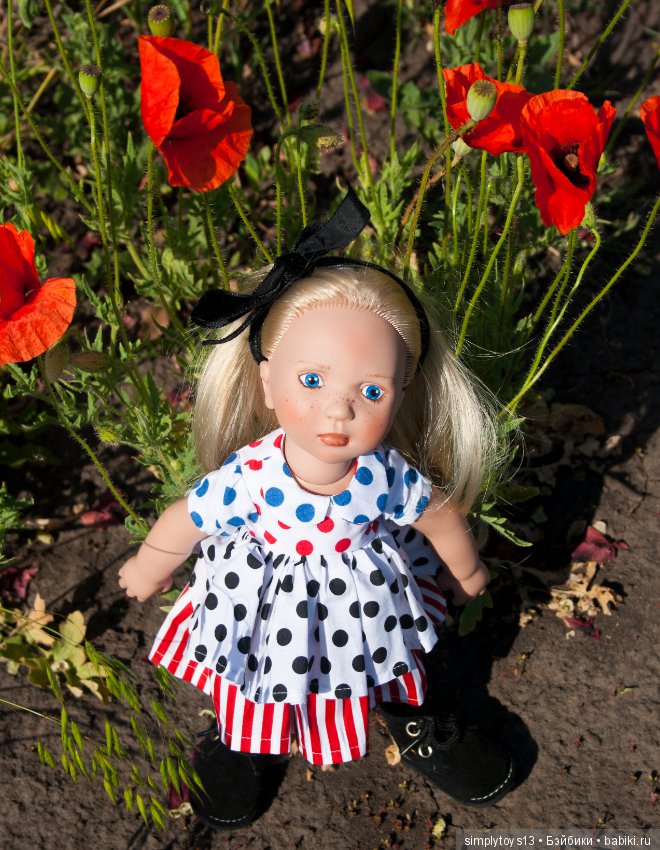 Первая прогулка Анки — Игровые куклы Zwergnase (Цвергназе) Junior: Джуниор