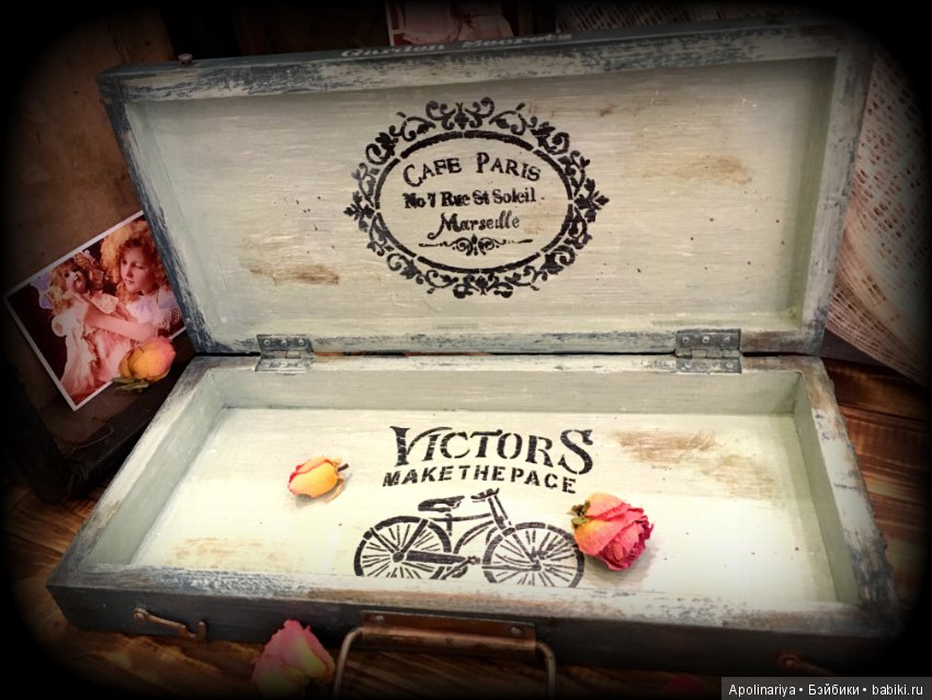 Чемодан деревянный Garden Secrets (фото 7)